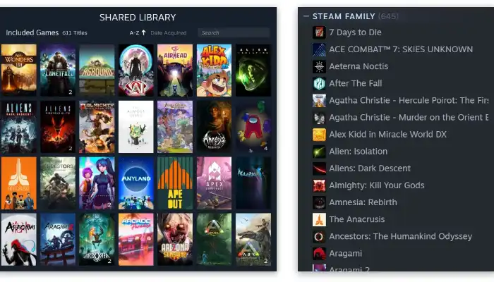 Valve Unveils Steam Family: Limited Game Sharing Between Accounts